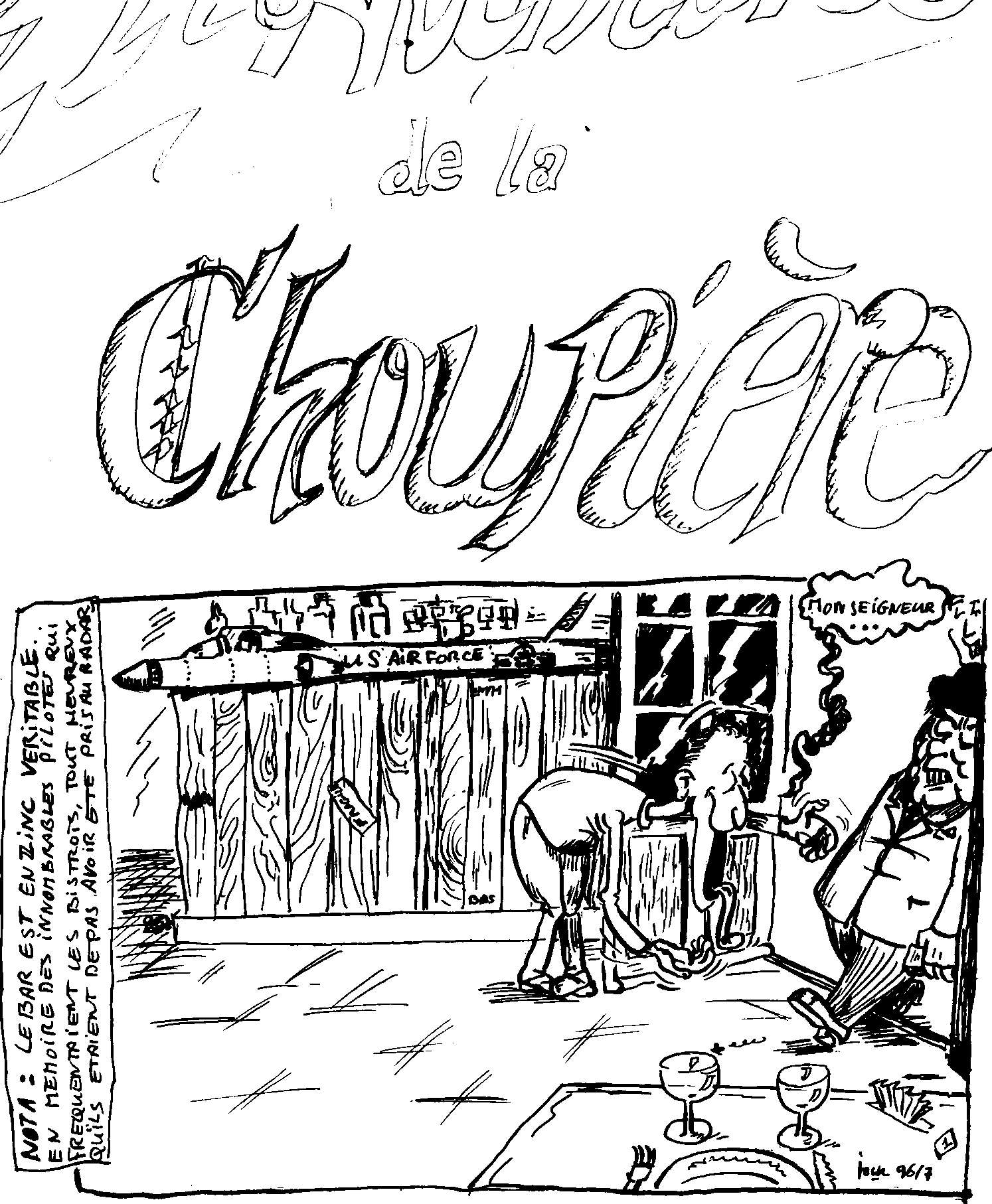 histoire satirique sur un audit de restaurant